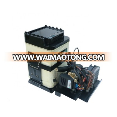 Custom small car fridge portable DC 12/24v compressor car refrigerator for Benz V-class armrest box